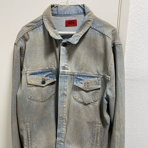 424 denim trucker jacket